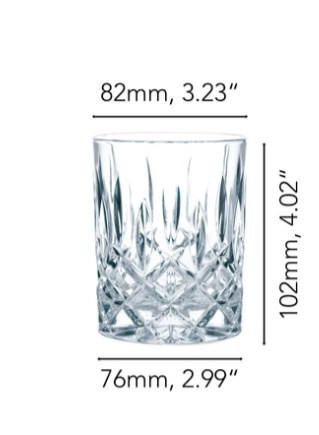 WHISKYGLAS 2-teilig  - Klar, Design, Glas (8,2/8,2/10,2cm) - Nachtmann