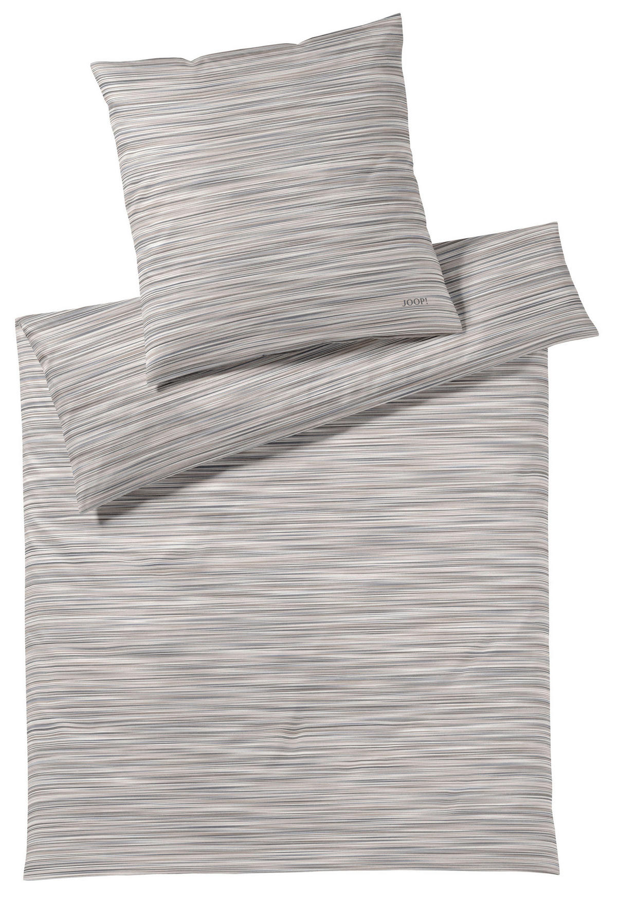 BETTWÄSCHE Makosatin 135/200 cm  - Grau, Design, Textil (135/200cm) - Joop!