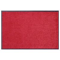 SCHMUTZFANGMATTE  60/90 cm  Rot  Uni  - Rot, Basics, Kunststoff/Textil (60/90cm) - Hanse Home
