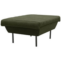 HOCKER Grün  - Schwarz/Grün, Design, Textil/Metall (70/45/70cm) - LOOKS by W.Joop