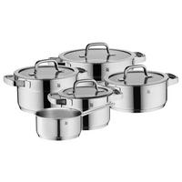 KOCHTOPFSET COMPACT CUISINE 5-teilig  - Edelstahlfarben, Design, Glas/Metall - WMF