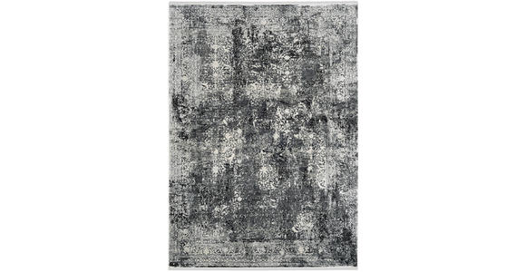 WEBTEPPICH 200/200 cm Avignon Dunkelgrau rund  - Dunkelgrau, Design, Textil (200/200cm) - Dieter Knoll