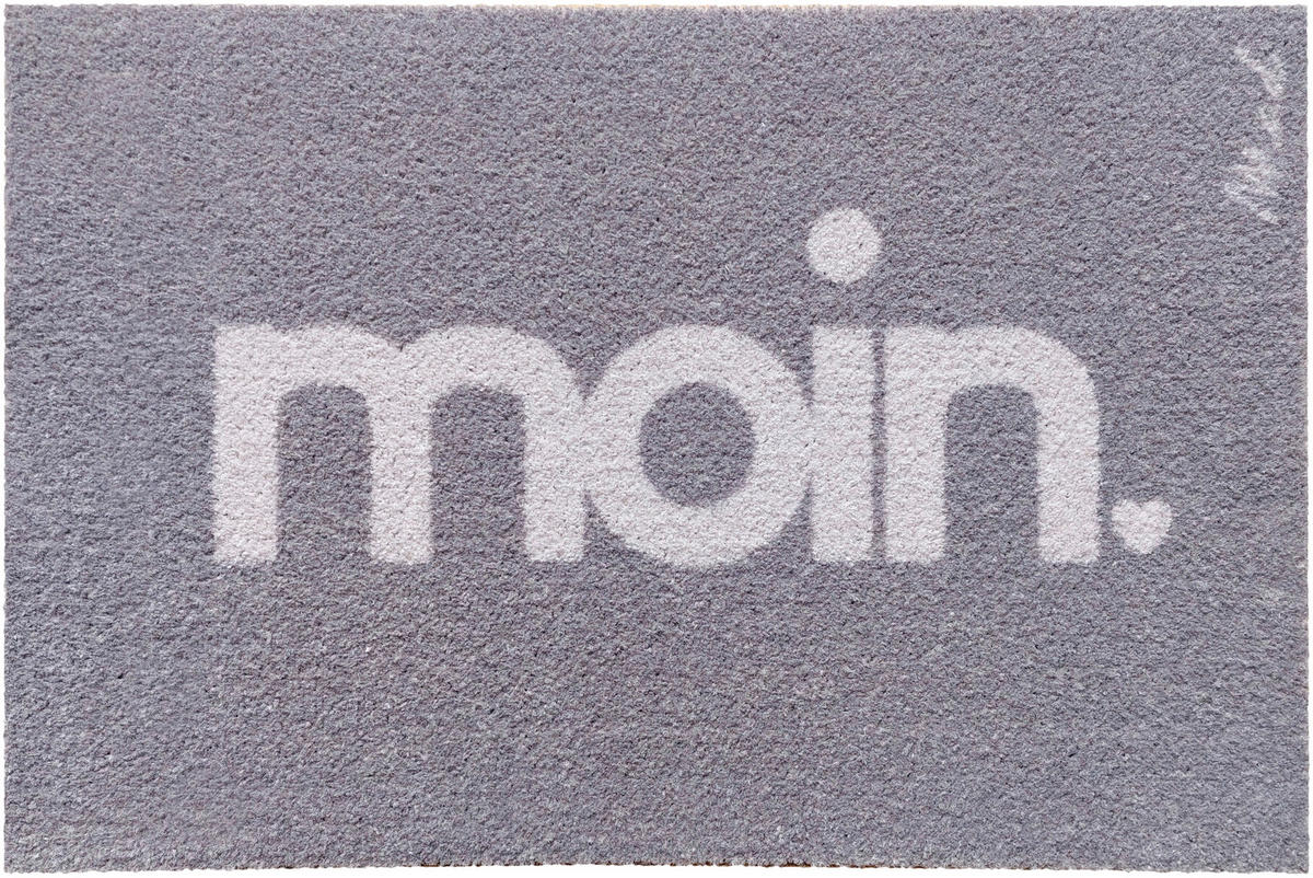 FUßMATTE  50/75 cm  Grau  - Grau, Trend, Kunststoff (50/75cm) - madaboutmats