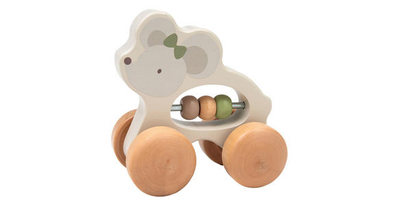 SPIELZEUGFIGUR  - Creme/Braun, Basics, Holz/Holzwerkstoff (10/6,6/10,5cm) - My Baby Lou