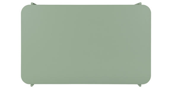 COUCHTISCH 90/58,4/40 cm rechteckig Grün  - Grün, Design, Metall (90/58,4/40cm) - Carryhome