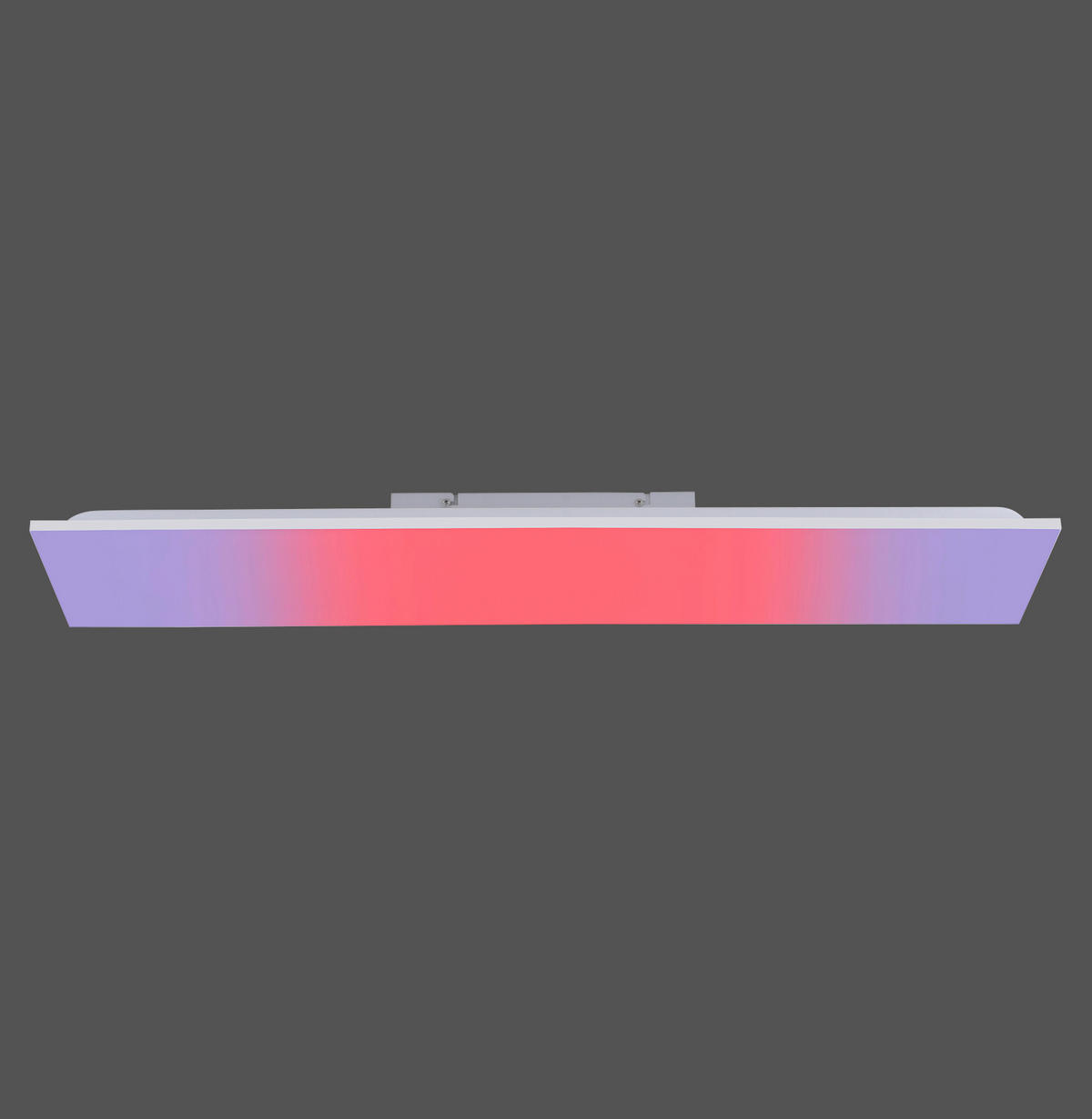 LED-DECKENLEUCHTE 100/25/6,5 cm   - Alufarben/Weiß, Basics, Kunststoff/Metall (100/25/6,5cm)
