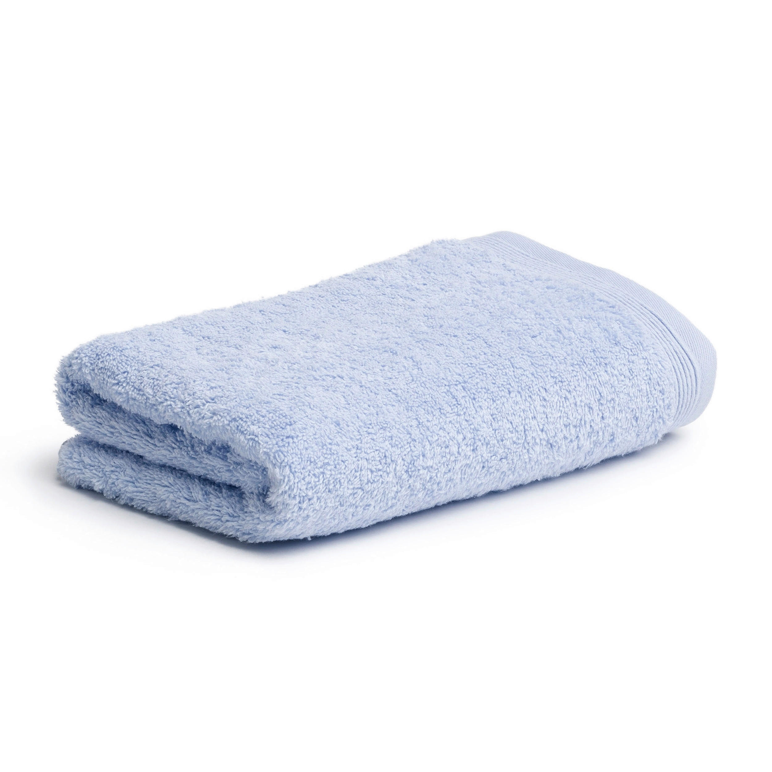 HANDTUCH Superwuschel Hellblau  - Hellblau, Basics, Textil (50/100cm) - Moeve