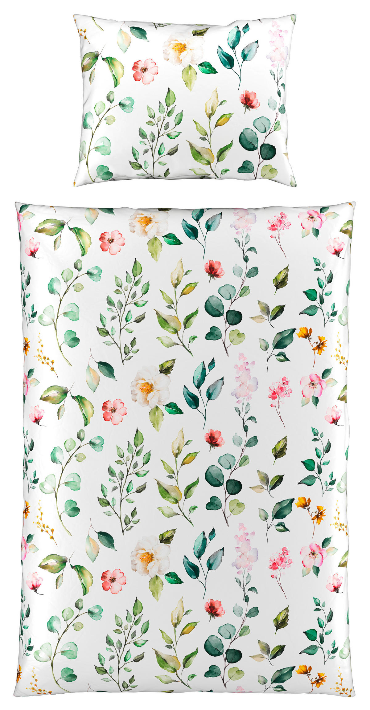 POSTELJINA 140/200 cm saten bela  - bela, Konvencionalno, tekstil (140/200cm) - Esposa