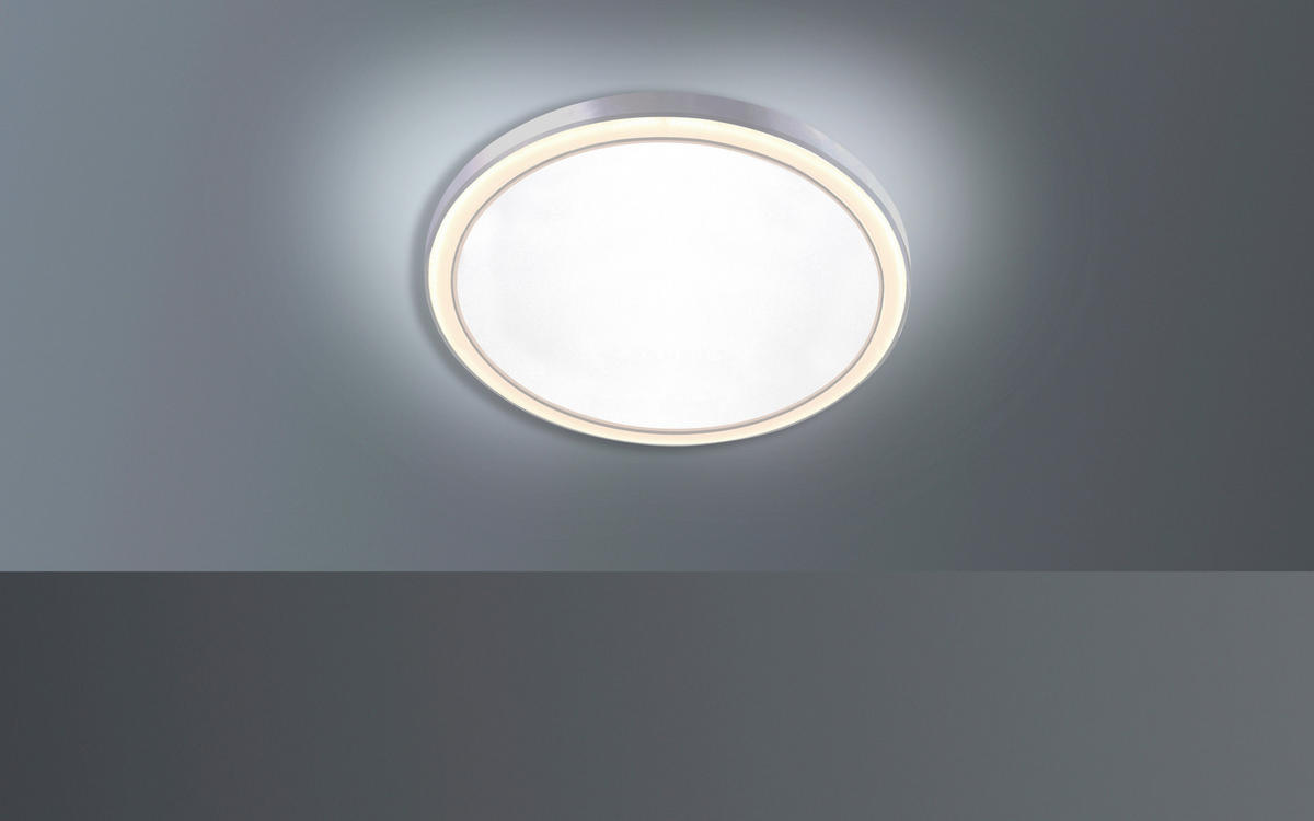 LED-DECKENLEUCHTE 48/4 cm    - Grau, Design, Metall (48/4cm) - BOPP