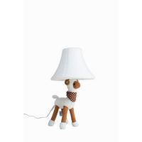 LED-KINDERTISCHLEUCHTE Modern 26/29/48 cm    - Weiß, LIFESTYLE, Textil/Metall (26/29/48cm) - Happy Lamps
