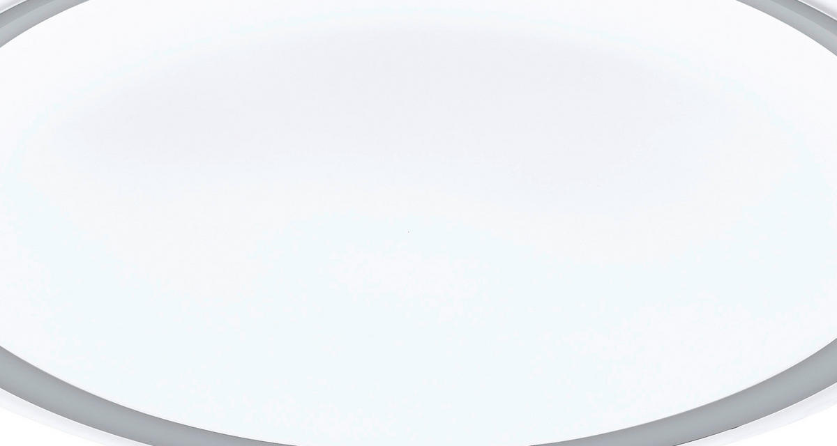 LED-DECKENLEUCHTE 22,8 W  38/6 cm    - Chromfarben/Weiss, Modern, Kunststoff/Metall (38/6cm) - Eglo