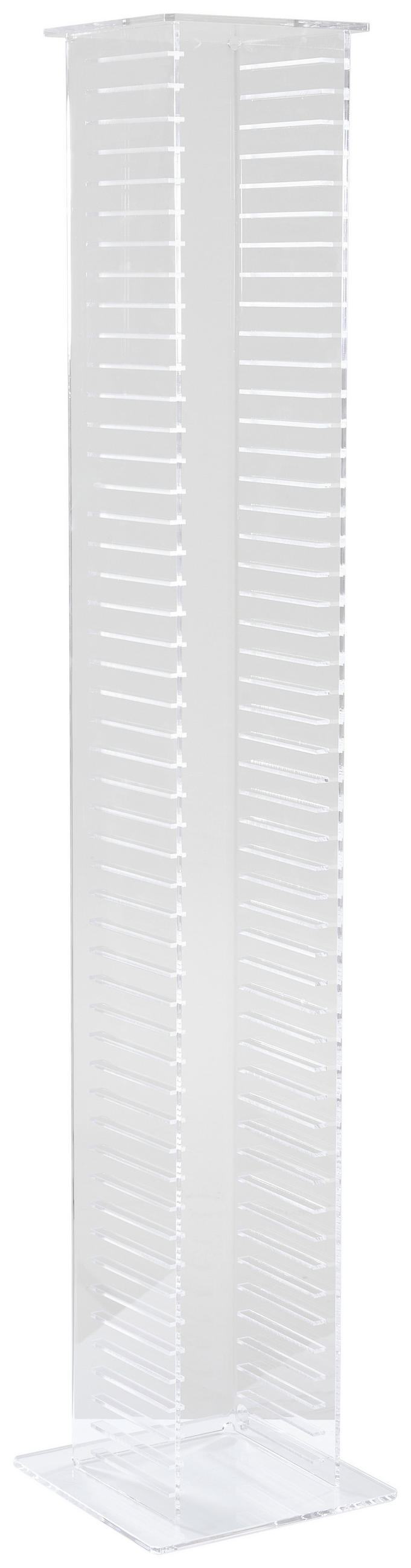 CD STOJAN, plast, čiré - čiré, Design, plast (20/101/20cm) - Xora