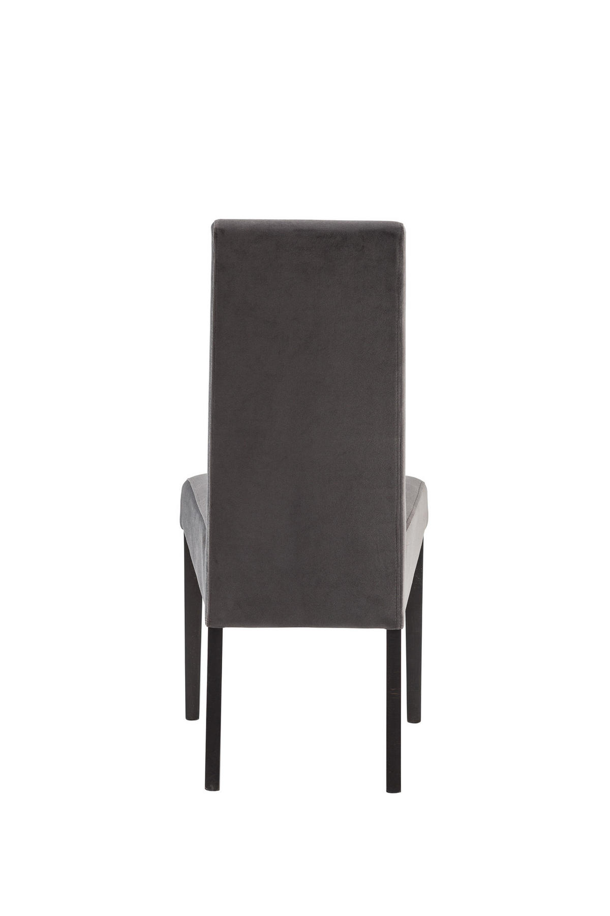 STOLICA  tamno siva  drvo, tekstil      - tamno siva/wenge boje, Konvencionalno, drvo/tekstil (46/101/62cm)
