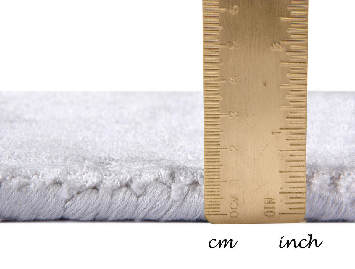 HANDWEBTEPPICH 85/155 cm  - Silberfarben, Basics, Textil (85/155cm) - Tom Tailor