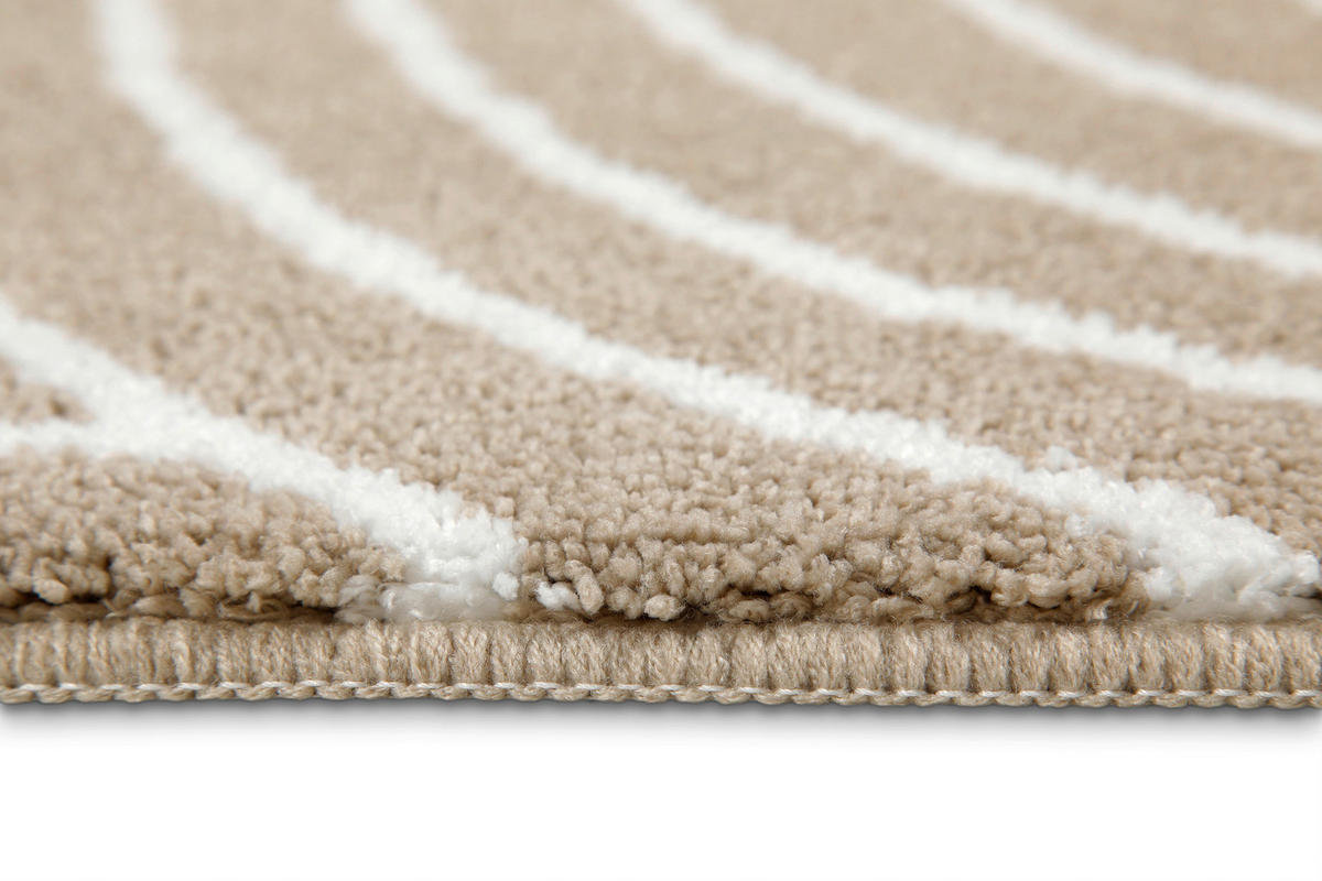 BADTEPPICH Beige 70/120 cm  - Beige, Basics, Kunststoff/Textil (70/120cm) - WECON HOME BASIC