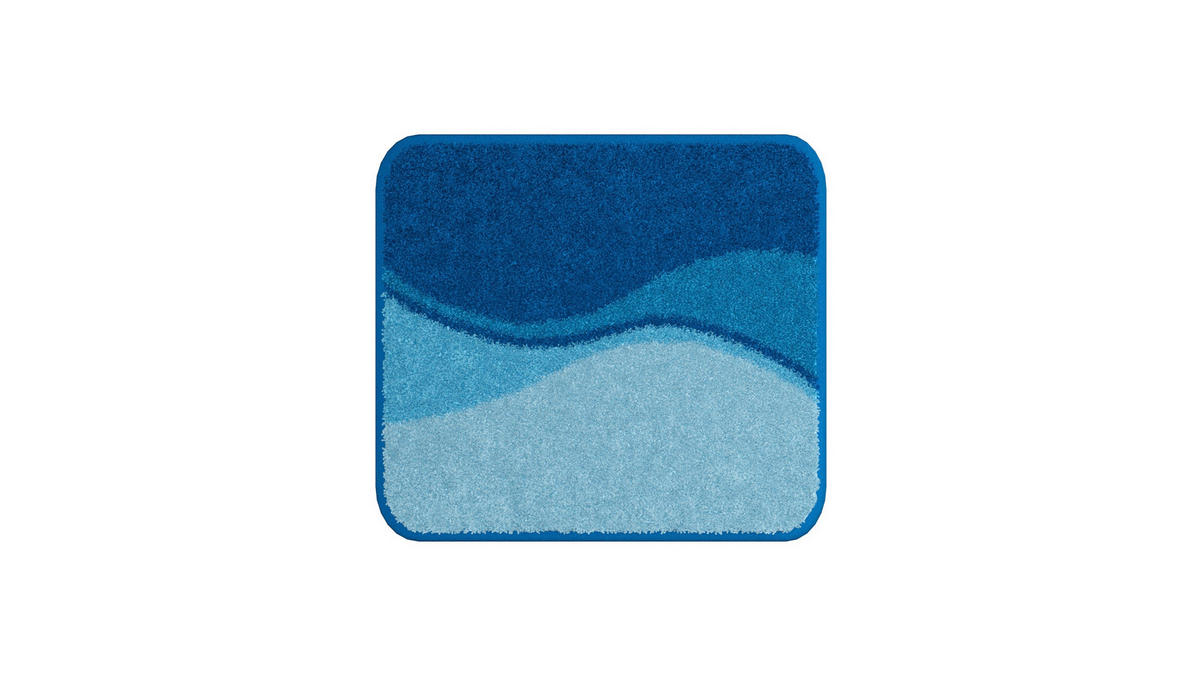 BIDET-VORLEGER Blau 40/50 cm  - Blau, Basics, Kunststoff/Textil (40/50cm) - Grund