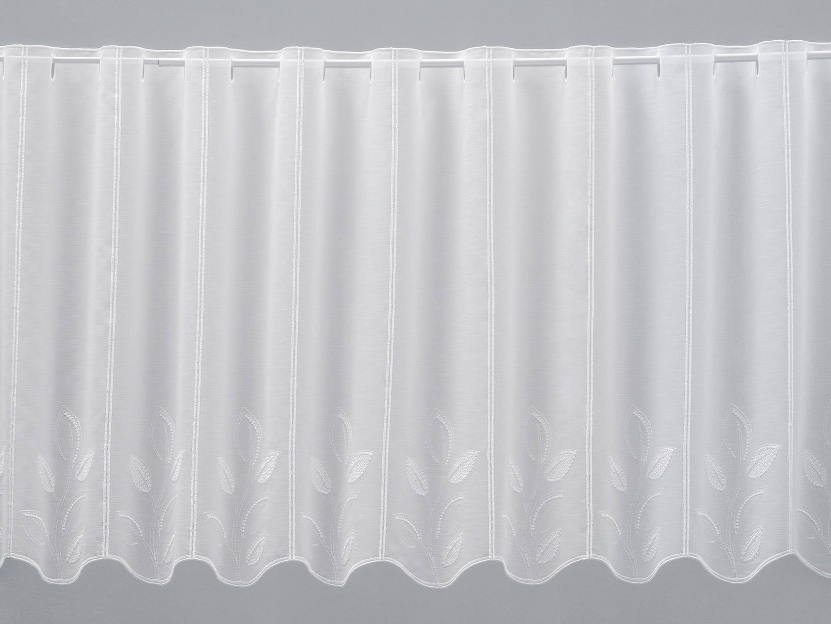 VITRÁZSFÜGGÖNY 60 cm  - fehér, Konventionell, textil (60cm) - Esposa