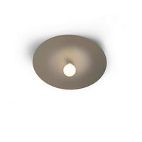 DECKENLEUCHTE Chio 44/6,5 cm   - Taupe, Basics, Metall (44/6,5cm) - BOPP