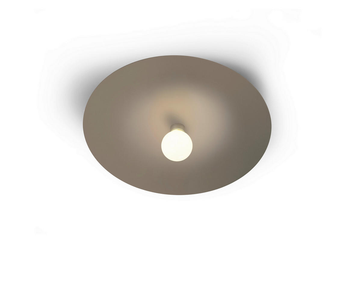 DECKENLEUCHTE Chio 44/6,5 cm   - Taupe, Basics, Metall (44/6,5cm) - BOPP