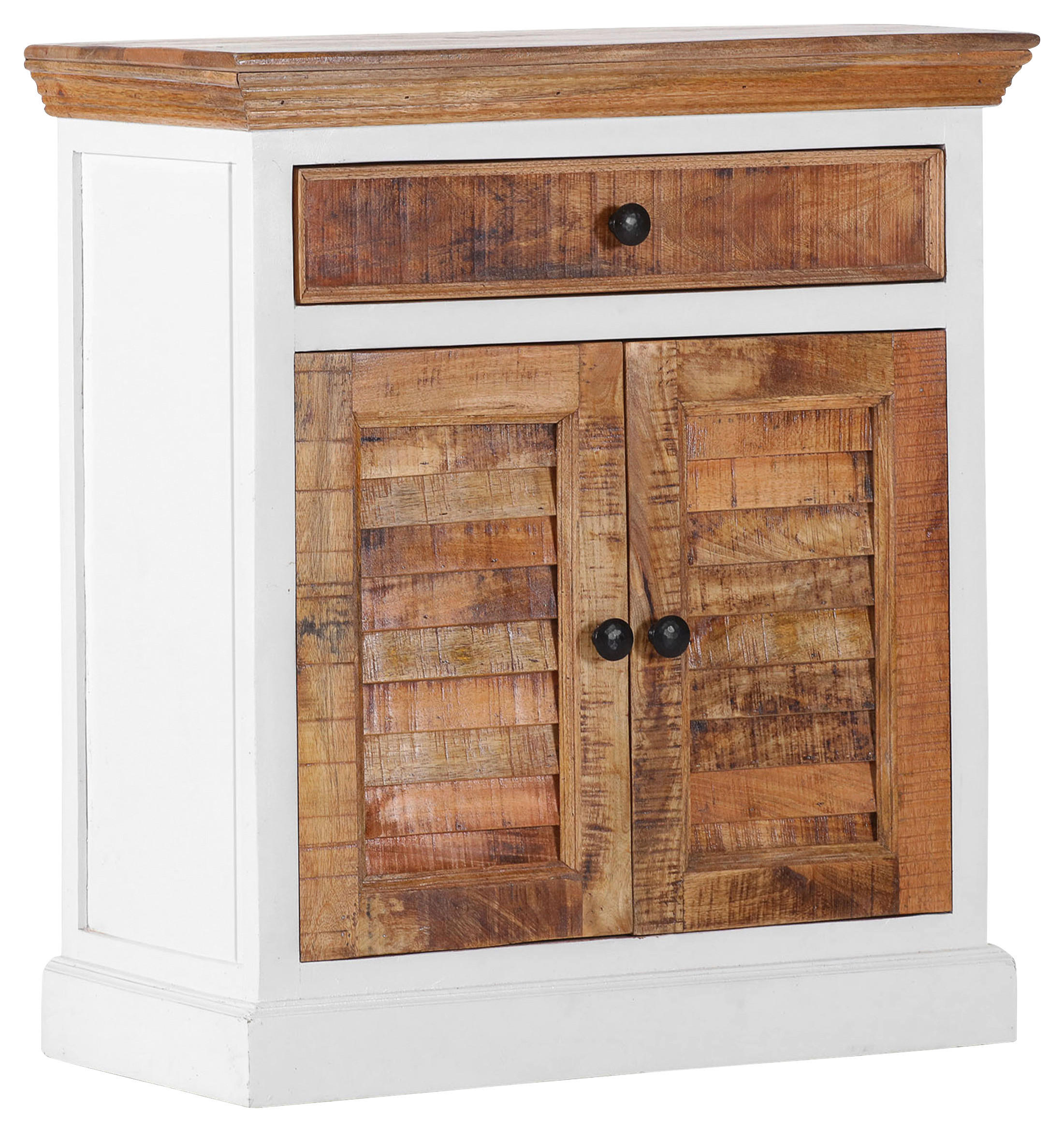 KOMMODE  in 80/90/40 cm  - Dunkelbraun/Braun, Trend, Holz/Metall (80/90/40cm) - Livetastic