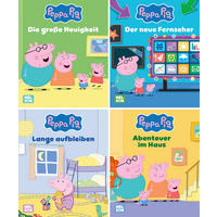 BUCH Nelson Mini-Bücher: Peppa Pig 33-36  - Multicolor, Basics, Papier (12,2/10,6/7,0cm)