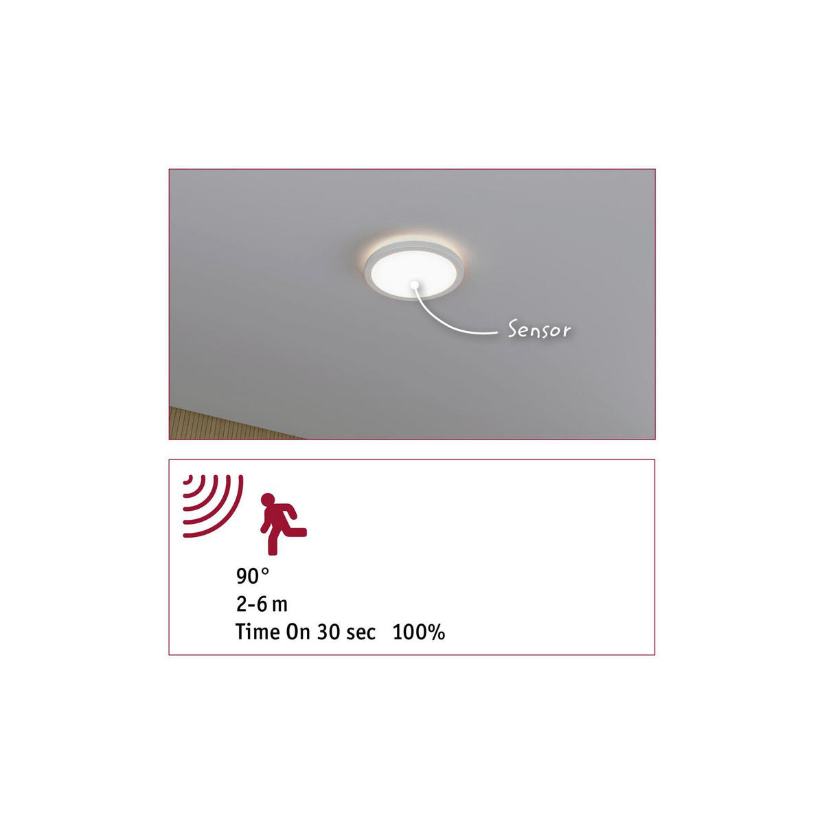 LED-DECKENLEUCHTE Atria Shine 19/3 cm   - Weiß, Basics, Kunststoff (19/3cm) - Paulmann