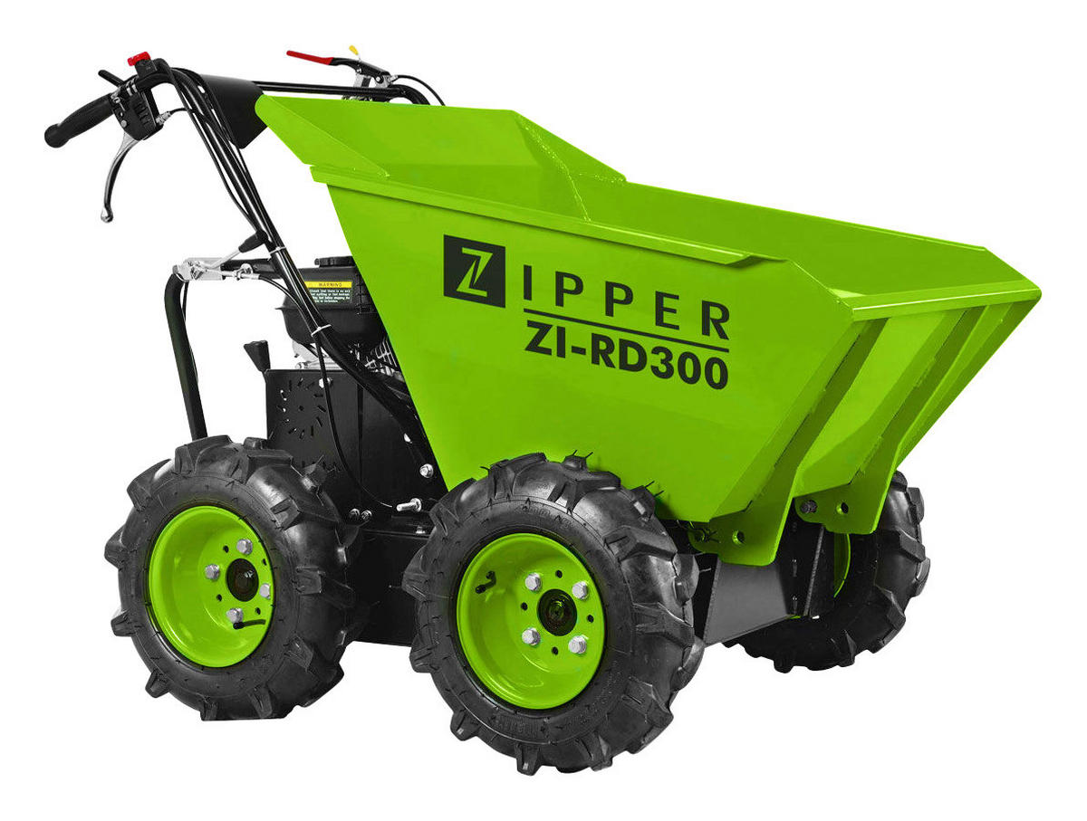 MINIRADDUMPER ZI-RD300 - Schwarz/Grün, MODERN, Metall - Zipper