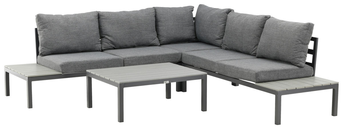 LOUNGEGRUPP  - svart, Klassisk, metall (133/167cm) - Gardenson