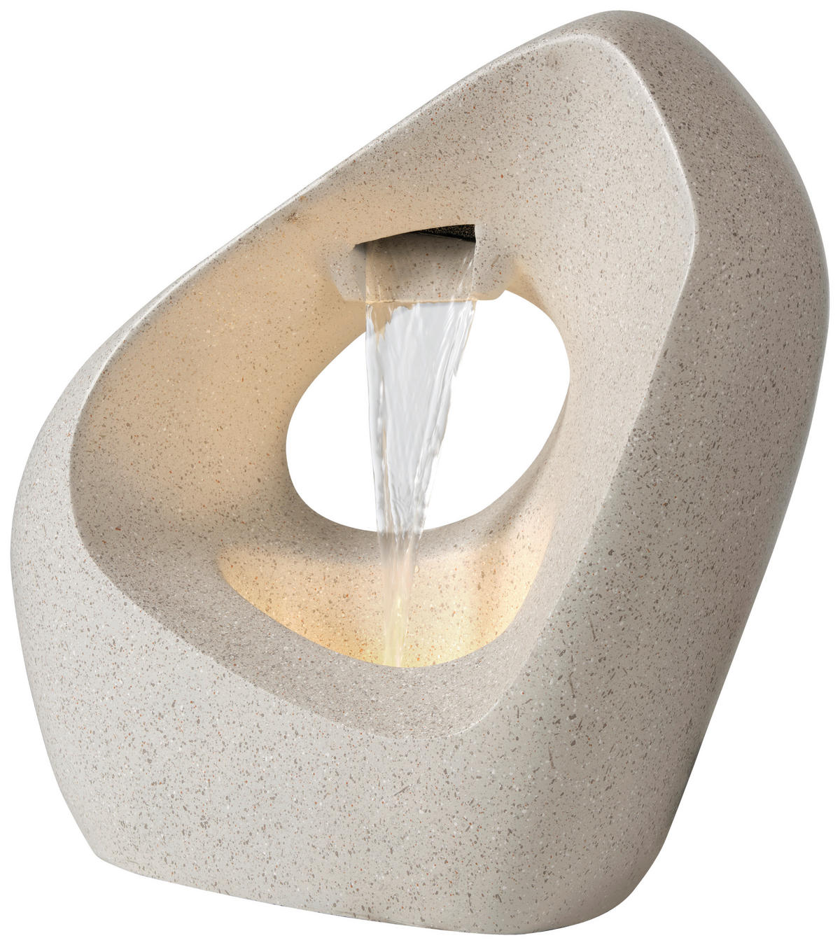 GARTENBRUNNEN - Weiß, Design, Kunststoff (22/50/52cm) - Ambia Home