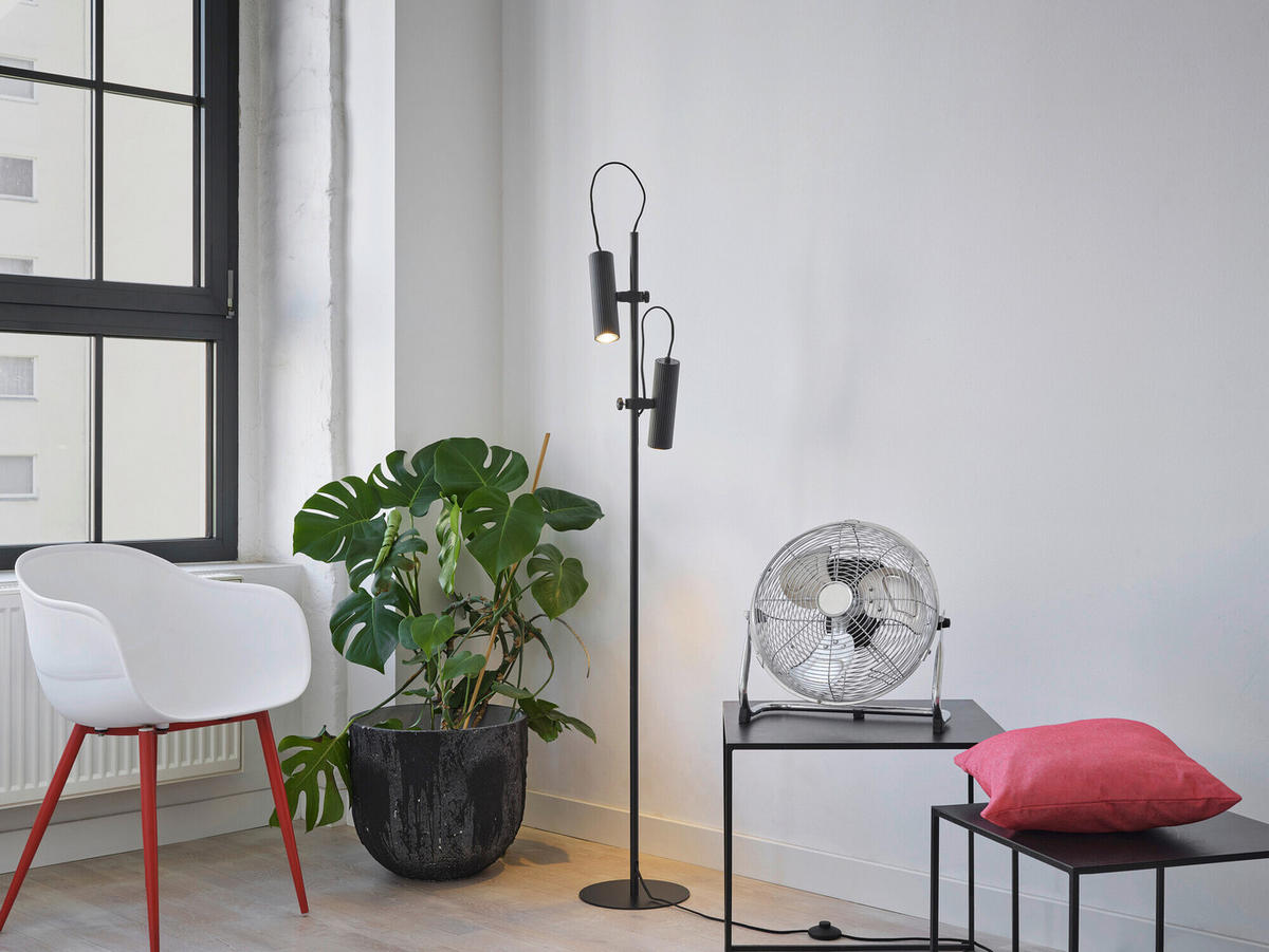 STEHLEUCHTE 25/149.50 cm    - Design, Metall (25/149.50cm) - Osram