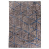 WEBTEPPICH 160/230 cm Blau, Grau  - Blau/Grau, Design, Textil (160/230cm) - Novel