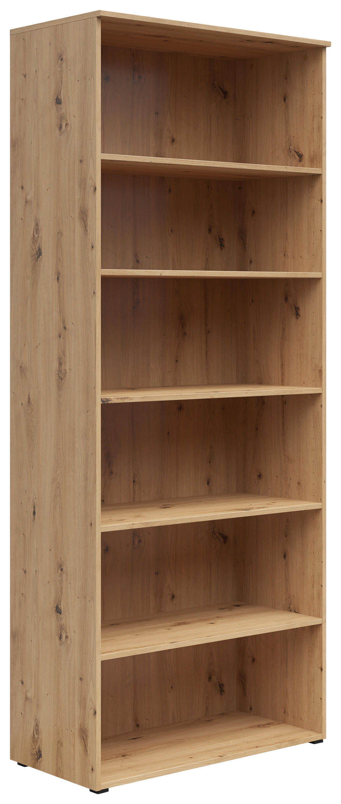 REGAL 80/195/40 cm hrast artisan  - antracit/hrast artisan, Moderno, umetna masa/leseni material (80/195/40cm) - Carryhome