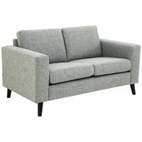 SOFFA i grå  - svart/grå, Design, trä/textil (152/86/84cm) - Best Price