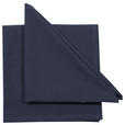 SERVIETTE  45/45 cm   - Anthrazit, Basics, Textil (45/45cm) - Novel