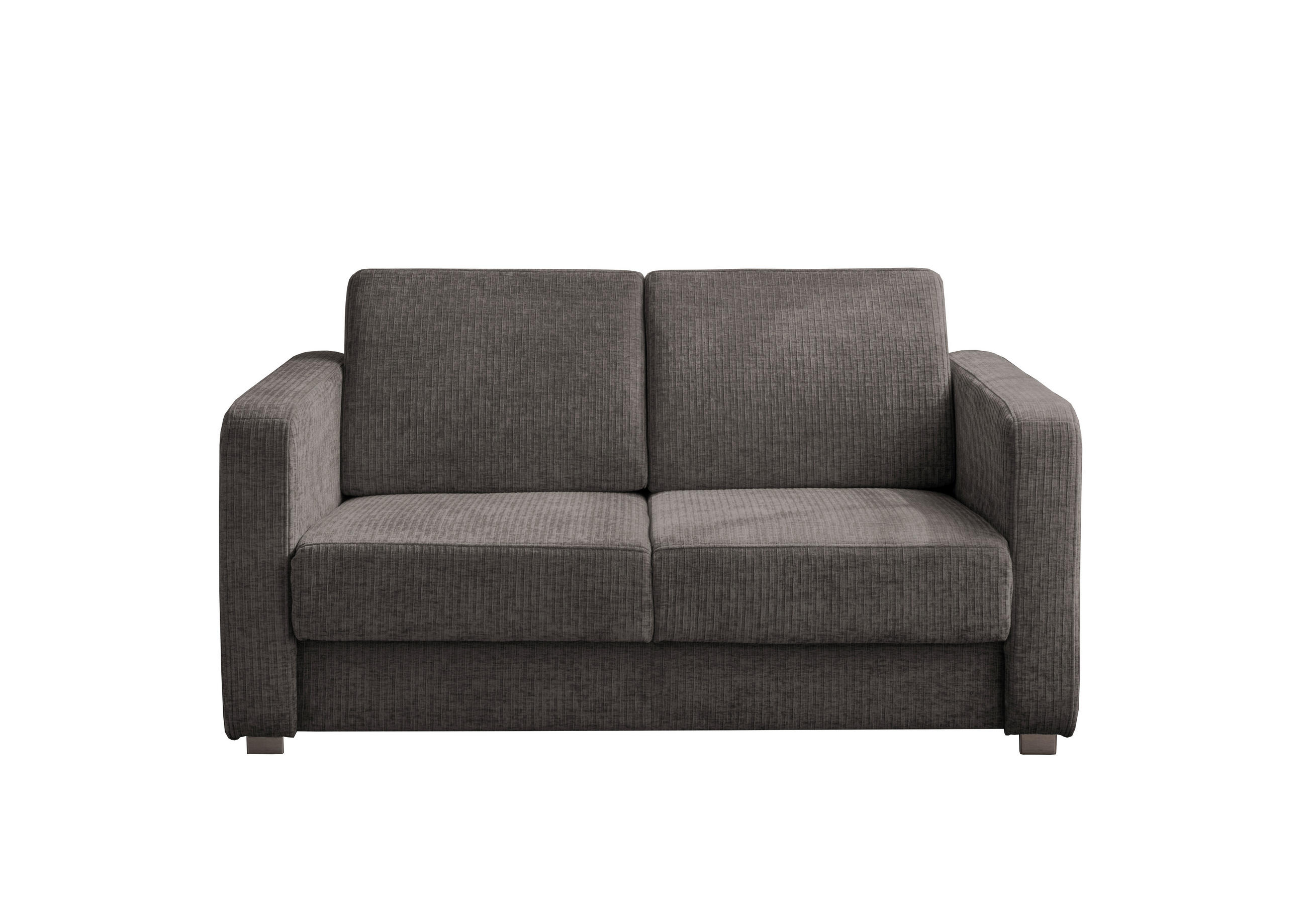 SCHLAFSOFA Mikrofaser Braun, Grau  - Chromfarben/Braun, Basics, Kunststoff/Textil (159/88/87cm) - Livetastic
