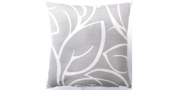 ZIERKISSEN 50/8/50 cm - Hellgrau, KONVENTIONELL, Textil (50/8/50cm) - Novel