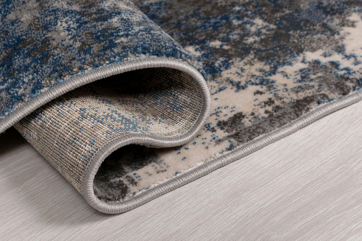 WEBTEPPICH 200/290 cm Wonderlust Blau  - Blau, KONVENTIONELL, Textil (200/290cm)