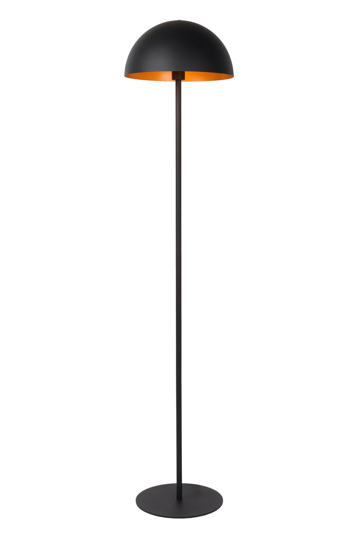STEHLEUCHTE 160/35 cm    - Messingfarben/Schwarz, Design, Metall (160/35cm) - Lucide
