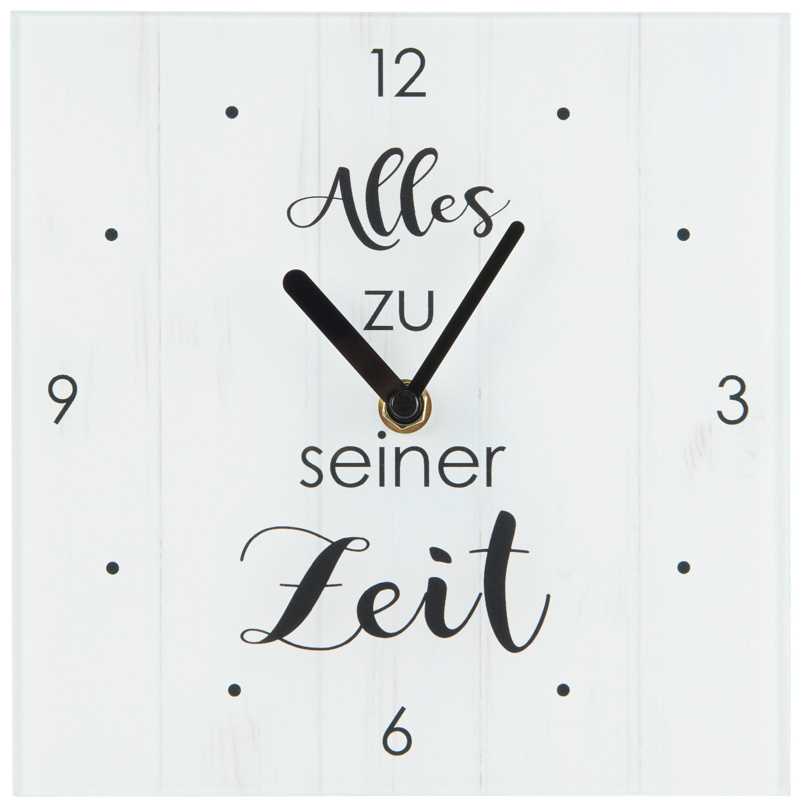 WANDUHR Multicolor 20/20/3,1 cm  - Multicolor, KONVENTIONELL, Glas (20/20/3,1cm) - Euroart