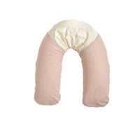 STILLKISSEN Prinz & Prinzessin  40/190 cm  - Rosa, Basics, Textil (40/190cm) - Bebe's Collection