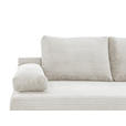 SCHLAFSOFA  in Cord Naturfarben  - Schwarz/Naturfarben, KONVENTIONELL, Holz/Textil (196/96/103cm) - Carryhome