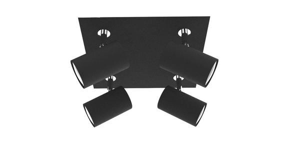 STRAHLER 25/25/15 cm - Schwarz, Basics, Metall (25/25/15cm) - Novel