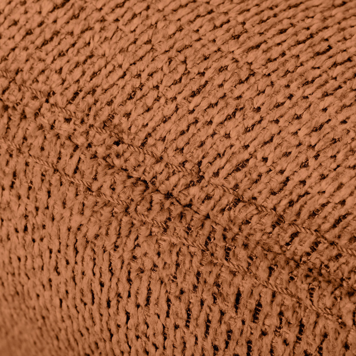 SESSELSET Chenille Rot  - Weiss/Rot, Design, Textil/Metall (67/87/74cm) - Livetastic