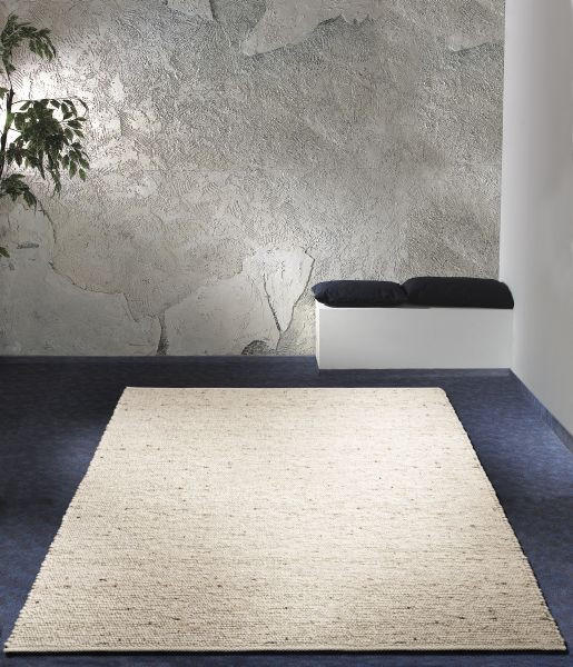 Handwebeteppich 130/190 cm Vinci Beige  - Beige, Natur, Textil (130/190cm) - Linea Natura