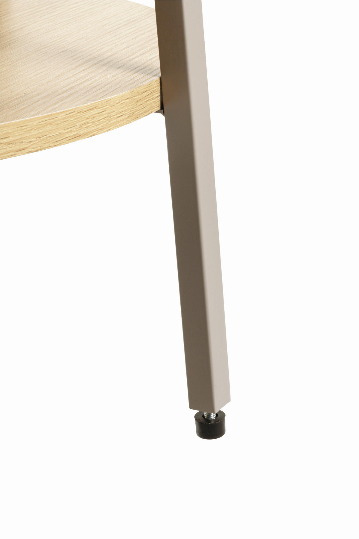 GARDEROBENSTÄNDER in Eichefarben, Kaschmir 48/170/48 cm   - Kaschmir/Eichefarben, Design, Holz/Metall (48/170/48cm)