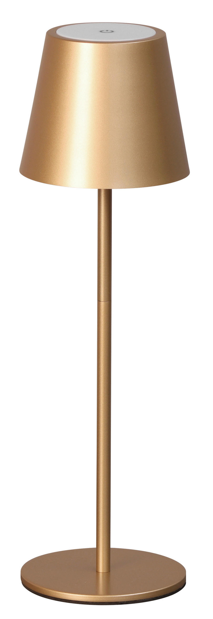 AKKU-TISCHLEUCHTE 11/36,5 cm  - Cappuccino, KONVENTIONELL, Metall (11/36,5cm)