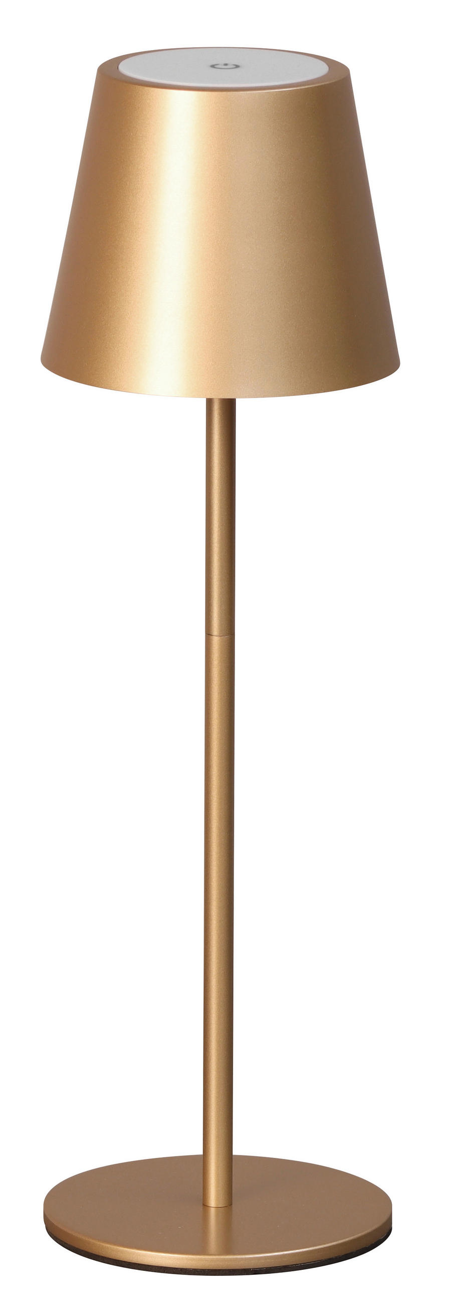 AKKU-TISCHLEUCHTE Viletto 11/36,5 cm   - Cappuccino, KONVENTIONELL, Metall (11/36,5cm)