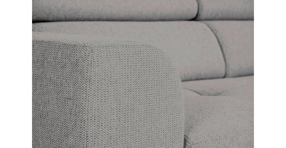 ECKSOFA Dunkelgrau Struktur - Dunkelgrau/Schwarz, Design, Kunststoff/Textil (284/205cm) - Xora