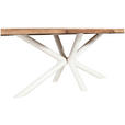 TISCHGESTELL in Metall 160/75/72 cm - Creme, Design, Metall (160/75/72cm) - Landscape