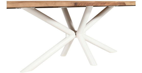 TISCHGESTELL in Metall 160/75/72 cm - Creme, Design, Metall (160/75/72cm) - Landscape